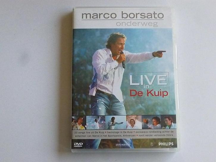 Marco Borsato - Live in de Kuip ( onderweg) DVD, Cd's en Dvd's, Dvd's | Muziek en Concerten, Zo goed als nieuw, Verzenden