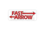 Sticker Fast Arrow logo 10x3cm universeel, Fietsen en Brommers, Ophalen of Verzenden, Nieuw