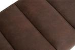 Design bank PETIT BEAUTE 110cm antiekbruin microvezel zwart, Huis en Inrichting, Banken | Bankstellen, Ophalen of Verzenden, Nieuw