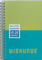 Wolters Wiskunde in je pocket 9789001970727, Zo goed als nieuw