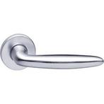 Intersteel Deurkruk / Deurklink sigaar op rozet chroom mat, Ophalen of Verzenden, Nieuw