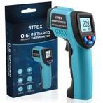 Strex Digitale Infrarood Thermometer - Bereik -50 t/m +550, Doe-het-zelf en Verbouw, Meetapparatuur, Nieuw, Verzenden