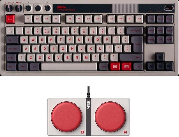 8BitDo Mechanical Keyboard N edition ISO, Spelcomputers en Games, Games | Pc, Verzenden