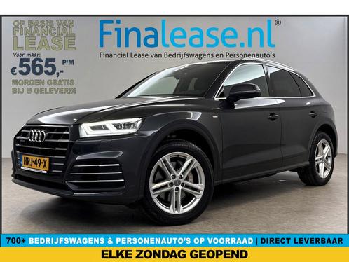 Audi Q5 55 TFSI e Quattro S-line 327PK Cam LED ACC €565pm, Auto's, Audi, Lease, Automaat, SUV of Terreinwagen, Hybride Elektrisch/Benzine