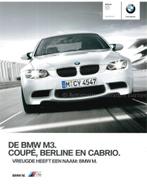 2011 BMW M3 COUPE | SEDAN | CABRIOLET BROCHURE NEDERLANDS, Boeken, Nieuw, BMW, Author