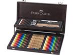 Faber-Castell kleurpotloden - Compendium mahoniebox - 54, Huis en Inrichting, Woonaccessoires | Overige, Verzenden, Zo goed als nieuw