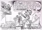 Pentekening Amerika - Dividend belastingverlaging, Antiek en Kunst, Verzenden