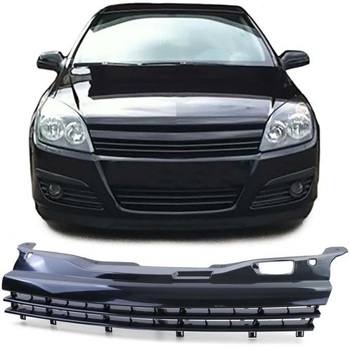 Zwarte Gril Zonder Embleem Opel Astra H 2004-2006 PA053, Auto-onderdelen, Carrosserie en Plaatwerk, Nieuw, Herkomst onderdeel bekend