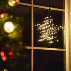 Ledmaxx LED kerstster raamafbeelding S1 warm wit voor 3x..., Ophalen of Verzenden, Nieuw