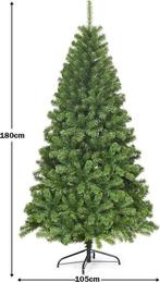 Coast Kunstkerstboom Met Metalen Standaard - Groen - 180cm, Huis en Inrichting, Woonaccessoires | Overige, Verzenden, Nieuw