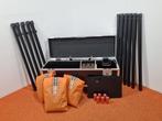 Wentex Pipe & Drape FOH kit 9mtr systeem incl gordijnen, Nieuw