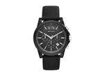Armani Exchange AX1326 Herenhorloge 44 mm - Zwart, Verzenden, Zo goed als nieuw