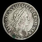 Frankrijk. Louis XIII (1610-1643). 1/12 Écu 1643-A, Paris, Postzegels en Munten, Munten | Europa | Euromunten