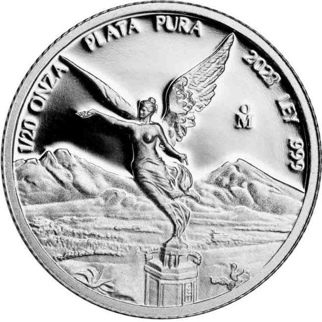 Mexico. 1/20 Onza 2023 1/20 Onza Mexican Silver Libertad, Postzegels en Munten, Edelmetalen en Baren