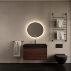Badkamermeubelset Gliss Design Milan Met Lako Mat Zwarte, Ophalen of Verzenden, Nieuw, Bad