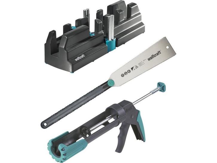 wolfcraft - Plinten Set - Gereedschapsset voor plinten met, Huis en Inrichting, Woonaccessoires | Overige, Nieuw, Verzenden