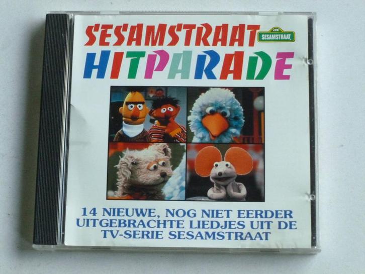 Sesamstraat Hitparade, Cd's en Dvd's, Cd's | Kinderen en Jeugd, Zo goed als nieuw, Verzenden