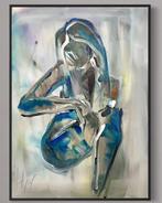 Harper - Sitting Lady, Antiek en Kunst