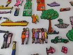 James Rizzi (1950-2011) - Easy Living on a Sunday Afternoon