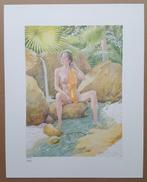 Vink Offset Print - He Pao - Badet am Fluss, Nieuw