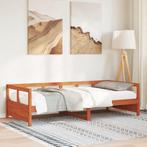 vidaXL Slaapbank zonder matras 80x200 cm massief grenenhout, Huis en Inrichting, Slaapkamer | Bedden, Eenpersoons, Bruin, Verzenden