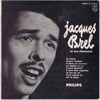 10 Inch - Jacques Brel - Et Ses Chansons (France), Cd's en Dvd's, Vinyl Singles, Zo goed als nieuw, Verzenden