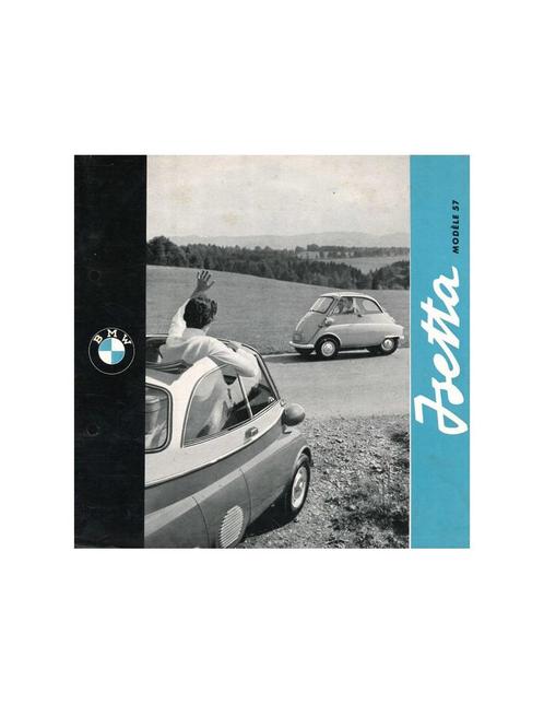 1957 BMW ISETTA BROCHURE FRANS, Boeken, Auto's | Folders en Tijdschriften, BMW