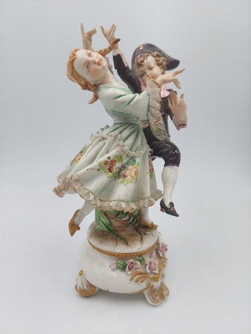 Capodimonte - Beeldje - Danzatori - Porselein, Antiek en Kunst, Antiek | Glas en Kristal