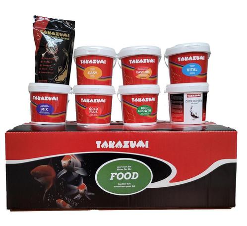 Takazumi pakket food voer koi vijvervissen compleet groot, Tuin en Terras, Vijver-toebehoren, Overige typen, Nieuw, Ophalen of Verzenden