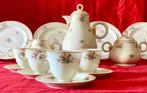 Albert Vignaud Limoges - Koffieservies voor 4 (15) -, Antiek en Kunst