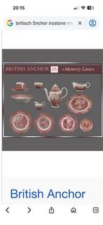 British Anchor Ironstone Made in England - Eetservies -, Antiek en Kunst