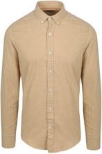 Suitable Overhemd Flanel Beige maat XL Heren, Verzenden, Nieuw, Beige, Suitable
