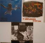 Nirvana - Nevermind + Bleach + Unplugged in New York, 3 LPs, Nieuw in verpakking
