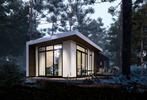 Nieuw Cube Chalet te koop met eigen grond 4 pers. (OV), Huizen en Kamers, Overijssel, Chalet