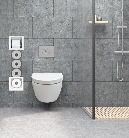 Sani Royal Inbouw Toilet Reserve Rolhouder met 1, Doe-het-zelf en Verbouw, Sanitair