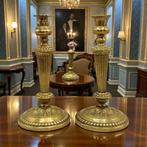 Kandelaber Luis XVI goudkleurig in ormolu-stijl - Verguld