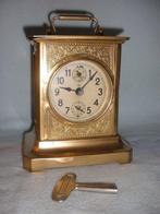 Wekker - Brevette Paris - Antiek Messing Staal Glas -, Antiek en Kunst