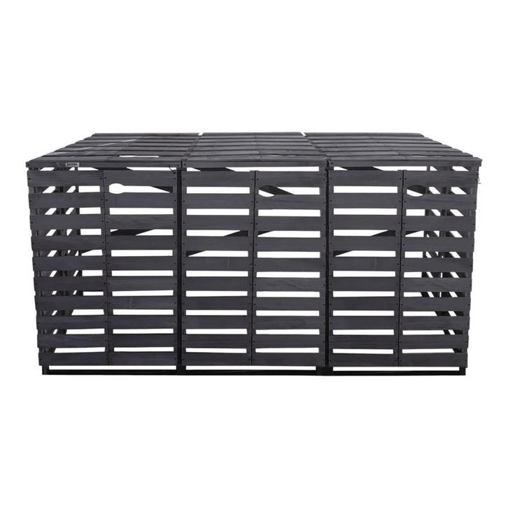 3x Containerombouw | Kliko ombouw | Containerberging | Grijs, Tuin en Terras, Bergingen en Tuinkasten, Nieuw, Hout, Containerberging
