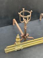 Openhaard accessoire (3) - Metaal - Open haard set, Antiek en Kunst