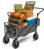 2dekans | TerraGear Bolderkar opvouwbaar - Bolderkar met dak, Ophalen of Verzenden, Zo goed als nieuw