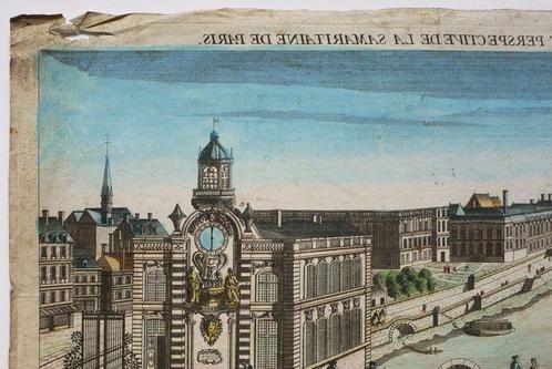 Frankrijk - Parijs; Basset, Paris (Vue d´Optique) - Veue et, Boeken, Atlassen en Landkaarten