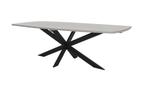Tuintafel Ovaal Madison 2.0 240cm Betonlook Kruispoot The, Tuin en Terras, Verzenden, Nieuw