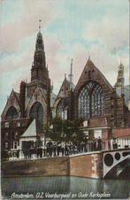 AMSTERDAM - O.Z. Voorburgwal en Oude Kerksplein, Verzenden, Gelopen
