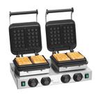 Bartscher Wafelijzer MDI 2BW160-101 | 2 bakunits | Brusselse, Ophalen of Verzenden, Nieuw in verpakking