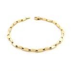 Handmade - Armband - 5.6 g - 18 karaat Geel goud, Sieraden, Tassen en Uiterlijk, Armbanden, Nieuw