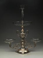 Taartstandaard - Verzilverd, Antiek en Kunst