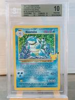 Pokémon - 1 Graded card - Blastoise 2/102 Foil - Beckett, Hobby en Vrije tijd, Verzamelkaartspellen | Pokémon, Nieuw