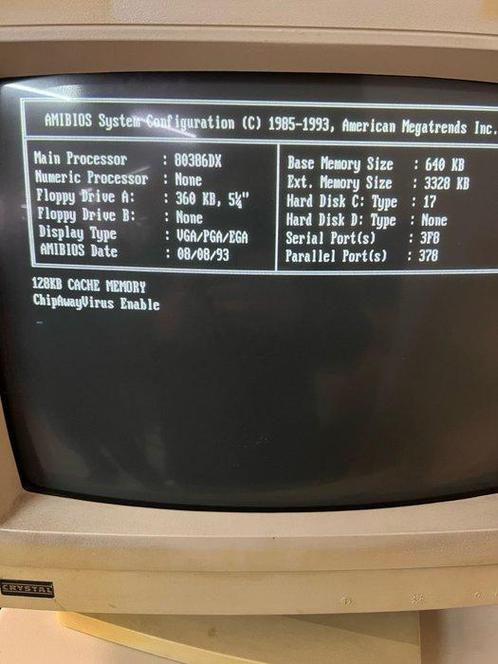 Amd Pc 386 dx 40 Windows - Computer (1), Spelcomputers en Games, Spelcomputers | Overige Accessoires