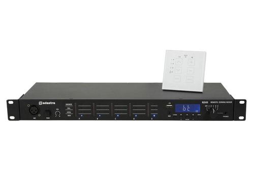 Adastra RZ45 Multiroom Remote 5 Zone Matrix Mixer Met, Muziek en Instrumenten, Microfoons, Overige typen, Nieuw, Verzenden