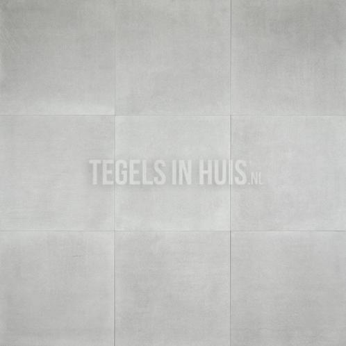 Vloertegel / wandtegel rebel wit grijs 60x60 59,8x59,8, Doe-het-zelf en Verbouw, Tegels, Vloertegels, Nieuw, 10 m² of meer, Keramiek